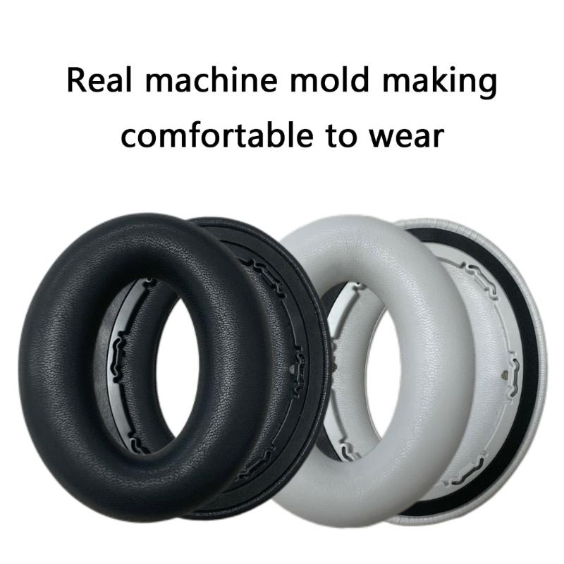 1 Pair Soft Sponge Replacement Ear Pad for Bluetooth-compatible Wireless Headphones Ear Pad Headset Accessories