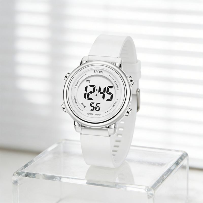 Elektronische Uhr trendy Outdoor-Zeitmessung leuchtend Schüler Mode leuchtend Sport Mehrzweck-Elektronikuhr
