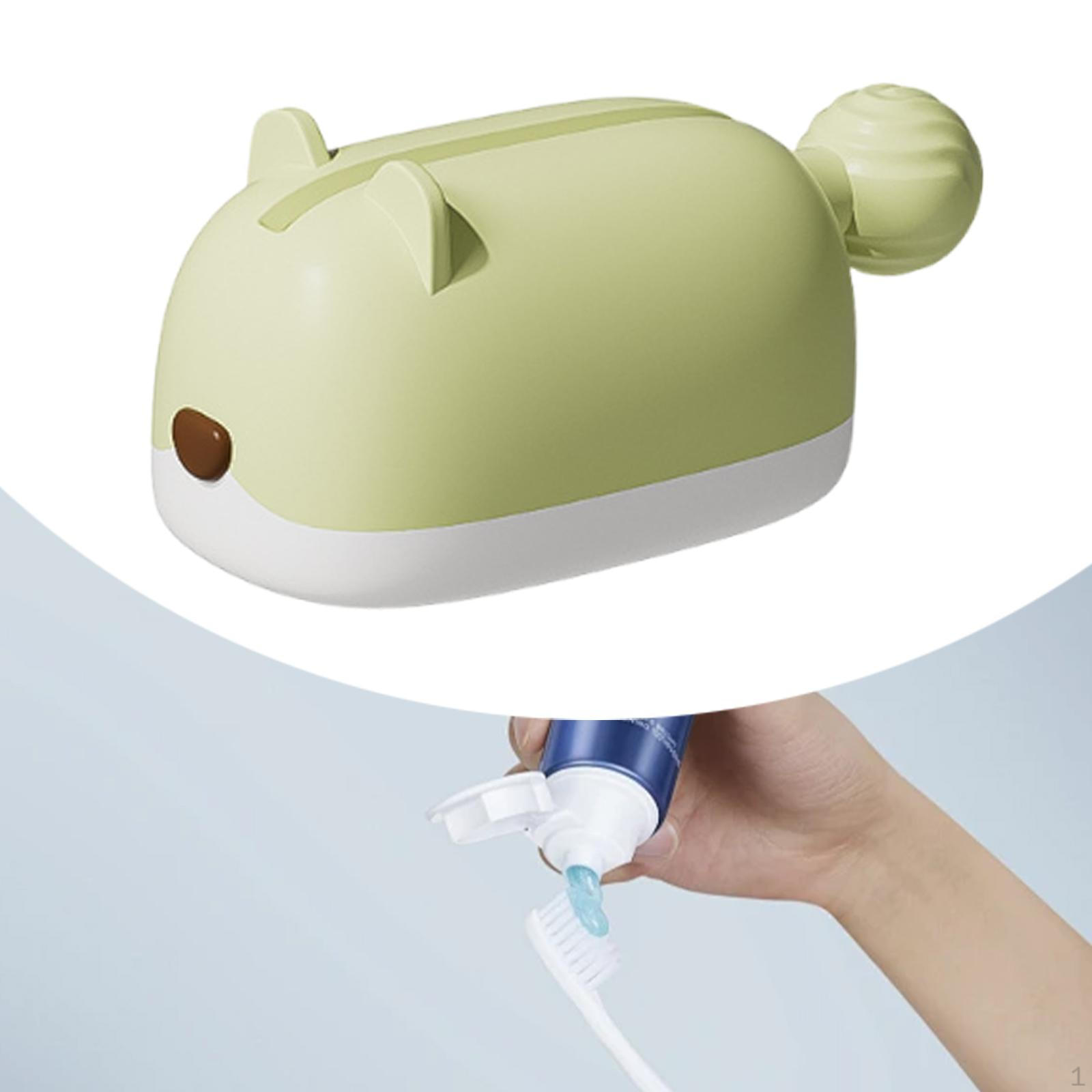 

Зубная паста с роликовым распределителем, ручной тюбик Cartoon Start, простой крем для рук зелёный