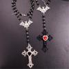 Elegant Beads Necklace Gothic Religious Necklace Pendant Necklace Neck Jewelry Modern Jewelry Present for Man and Women