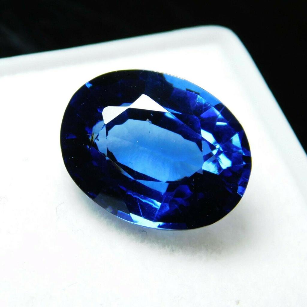 Natural Tanzanite CERTIFIED Ring Size 8 Carat Gemstone Loose Blue Oval Cut multiQ 008