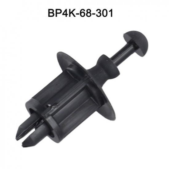 Black Lift Gate Hanger Strap Clip for Mazda 3 2004 2013 Quick and Easy to Use