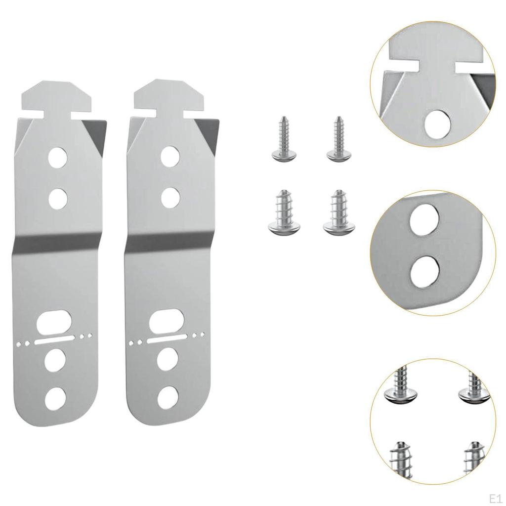 Dishwasher Mounting Bracket Spare Parts Heavy Duty Galvanized Iron Sturdy Easy To Install with