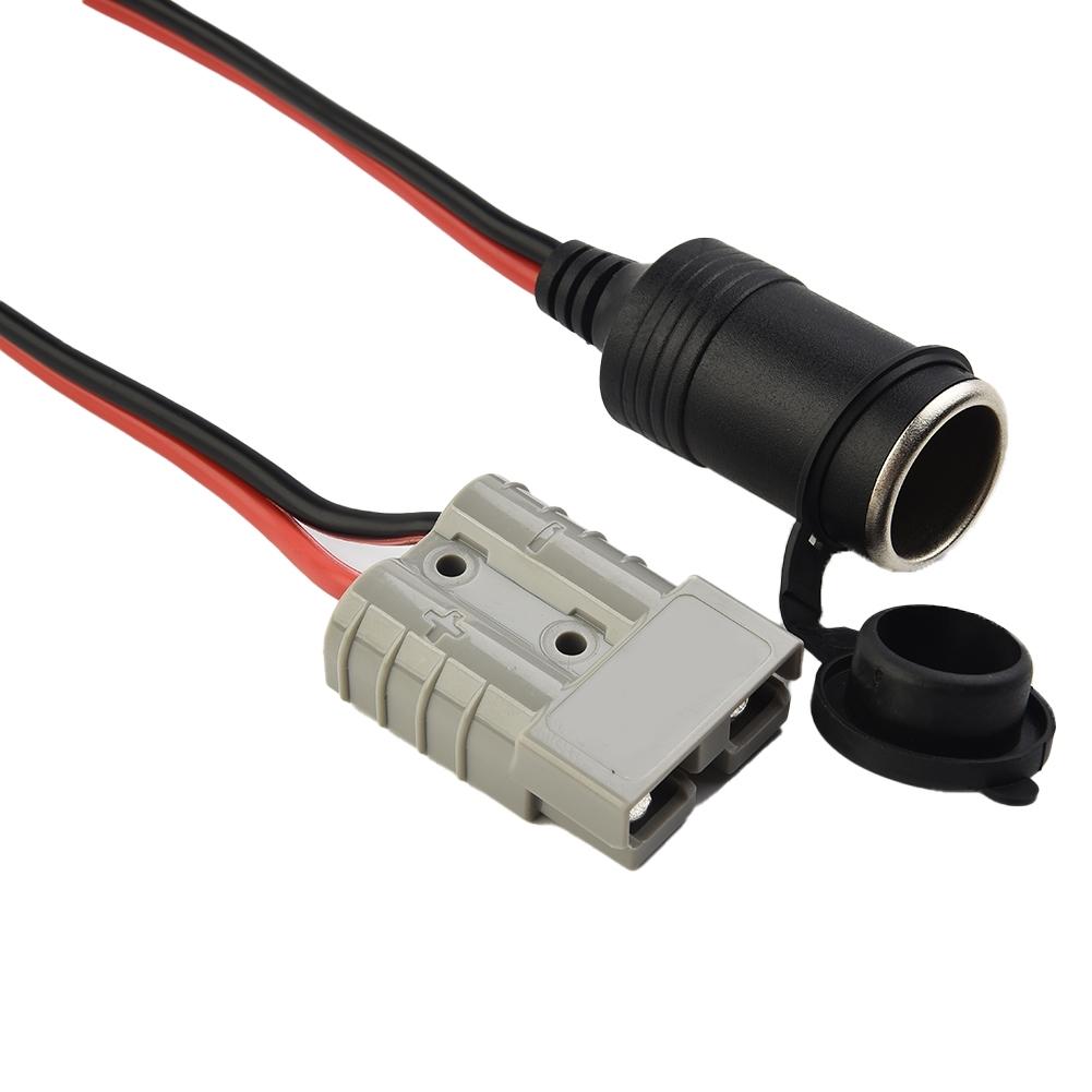 Connector Socket Female Adapter Grey 12/24 Volt 12AWG