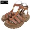 Excellent Condition Leather Triomphe Gladiator Sandals, Women's, Brown, Size 36 Shoes 36 BrownUsed