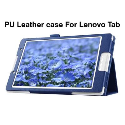 Nova capa protetora Tab3 8 Flip PU couro capa de livro para Lenovo Tab 3 8 8.0 polegadas TB3-850F / TB3-850M Tablet PC Litchi Stand Cover