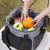 Large Capacity Outdoor Multifunctional Cooler Bag Portable Thickened Insulated Bag Camping Picnic Fresh Keeping Bag