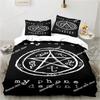 Supernatural Logo Bedding Set Duvet Cover Bed Set Quilt Cover Pillowcase Comforter king Queen Size Boys Adult Bedding Set