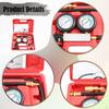 Cylinder Leak Down Tester Kit,Compression Leakage Test with Carrying Case Portable Engine