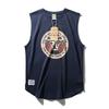 Fitness Vest Men's Summer Loose Training American Sports Wait Lifting Cotton Vest Men Hurdle Sleeveless T-shirt