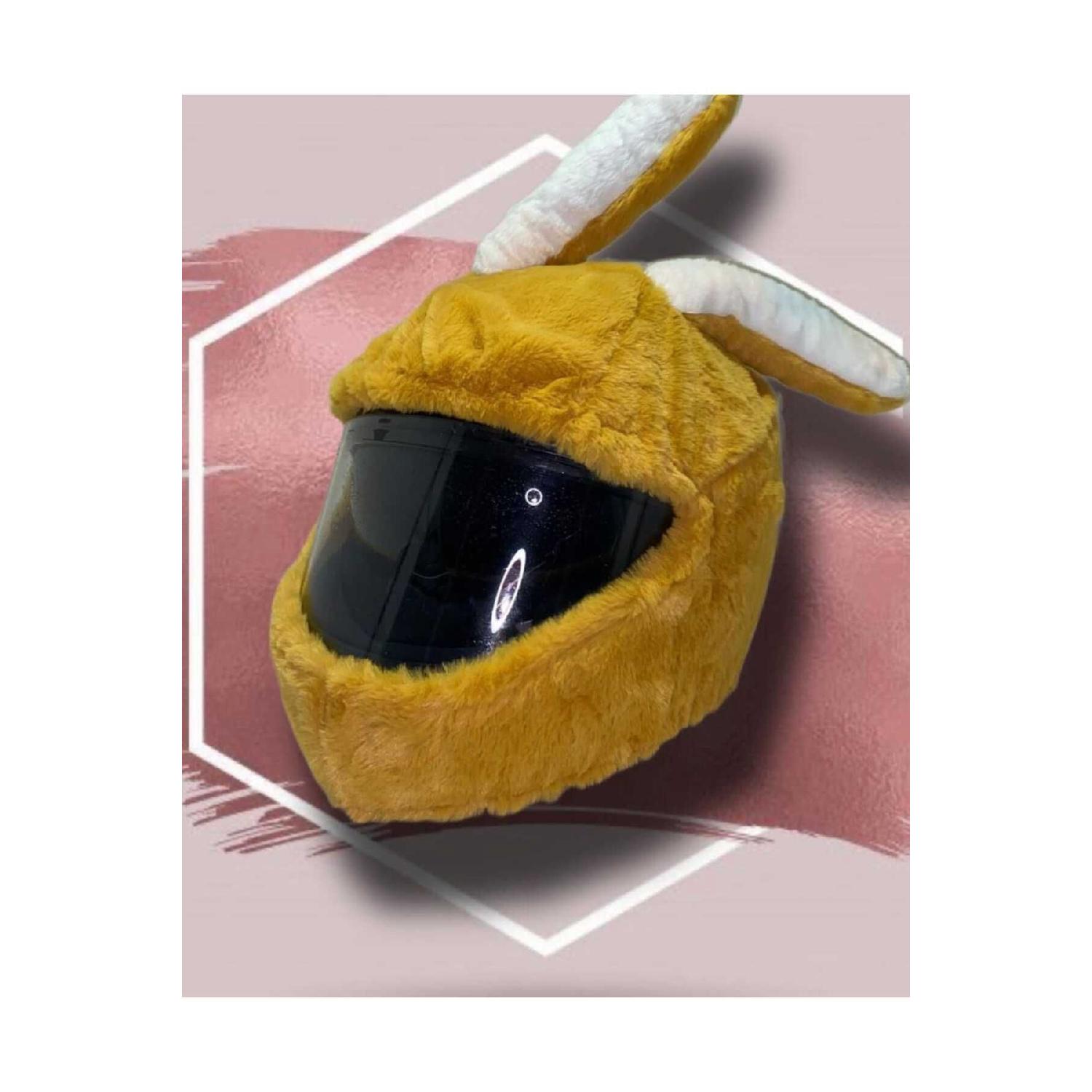 

Plush Helmet Covers Helmet Cover Helmet Decoration Helmet Accessories Helmet Protector Helmet Motorcycle гірчичний