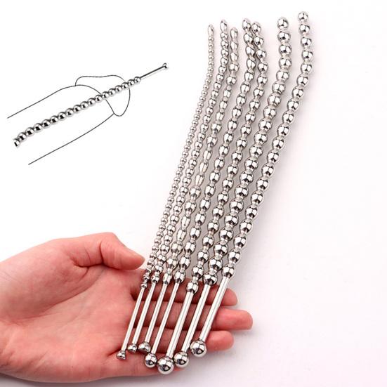 Yousheng Urethral Tube Rod Universal Effective Metal Urethral Dilator Stimulation Stopper for Boyfriends