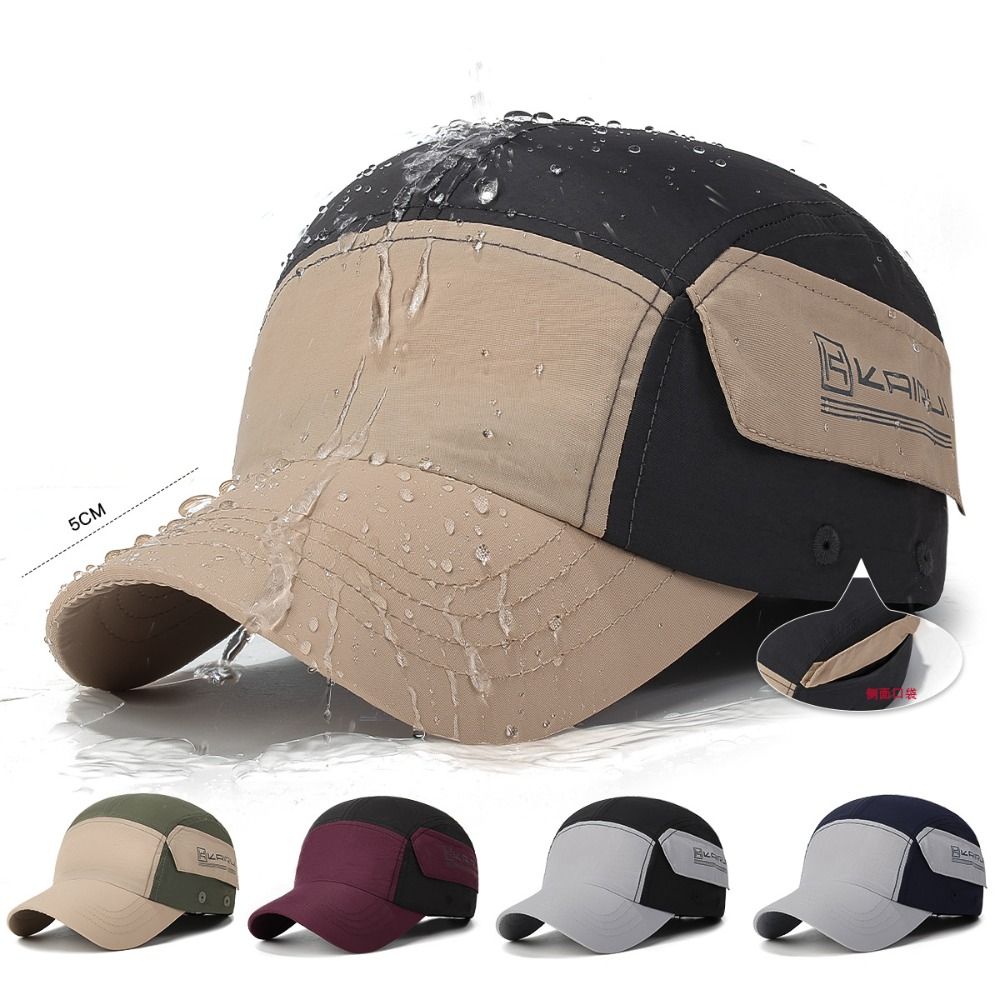 Hot Quick Dry Baseball Cap with Small Pocket Cool Women Hats Summer Sports Teenager Caps Men Women