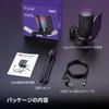 FIFINE USB Condenser Microphone with RGB Lighting, Cardioid Polar Pattern, Plug & Play, PC/PlayStation Microphone, USB-C to A Cable Included, One-Touc