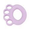 Finger Strength Trainer Hand Grip Exerciser Strengthener Silicone for Children AdultPurple