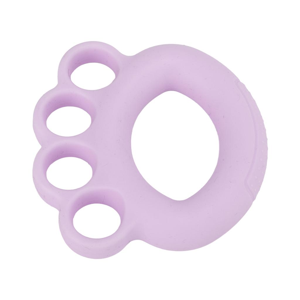 Finger Strength Trainer Hand Grip Exerciser Strengthener Silicone for Children AdultPurple