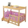 All-Season Wooden Pet Bed: Removable, Washable Dog/Cat House for Large Breeds