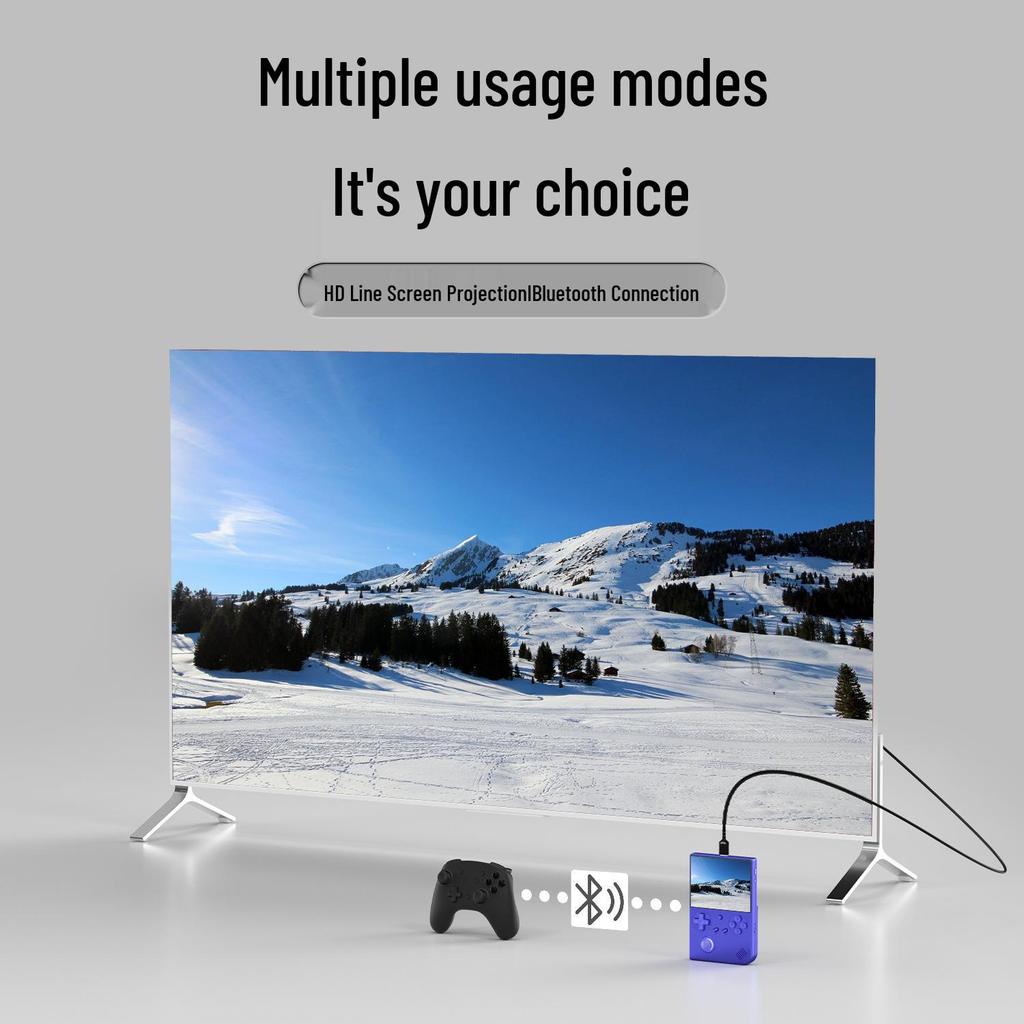 ANBERNIC RG40XXV Vertical Screen Handheld Wireless Retro Console - Open Source & HD Arcade Gaming