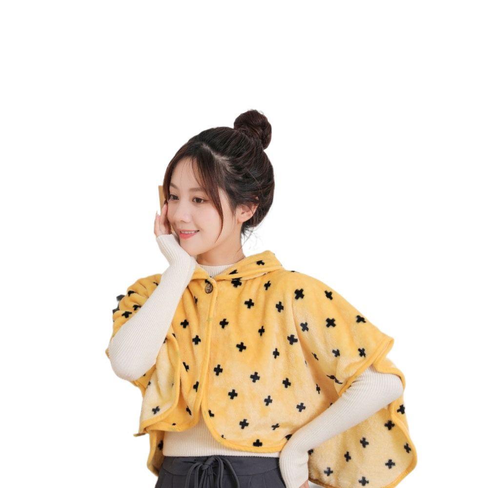 

Clothes Accessories Autumn Winter Scarf Protection Cervical Spine Neck Warmer Women Lady жовтий