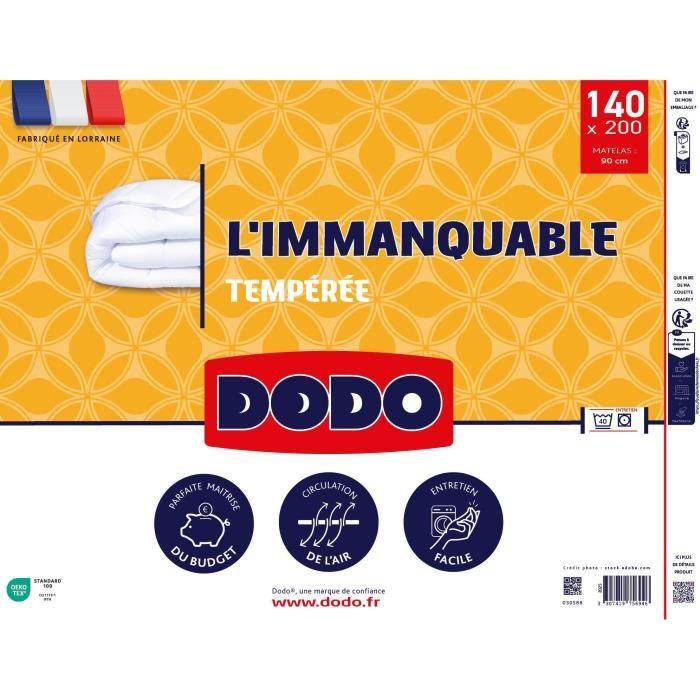 DODO Temperate Duvet 250G/m² - THE MUST-HAVE - 140 X 200 Cm - White