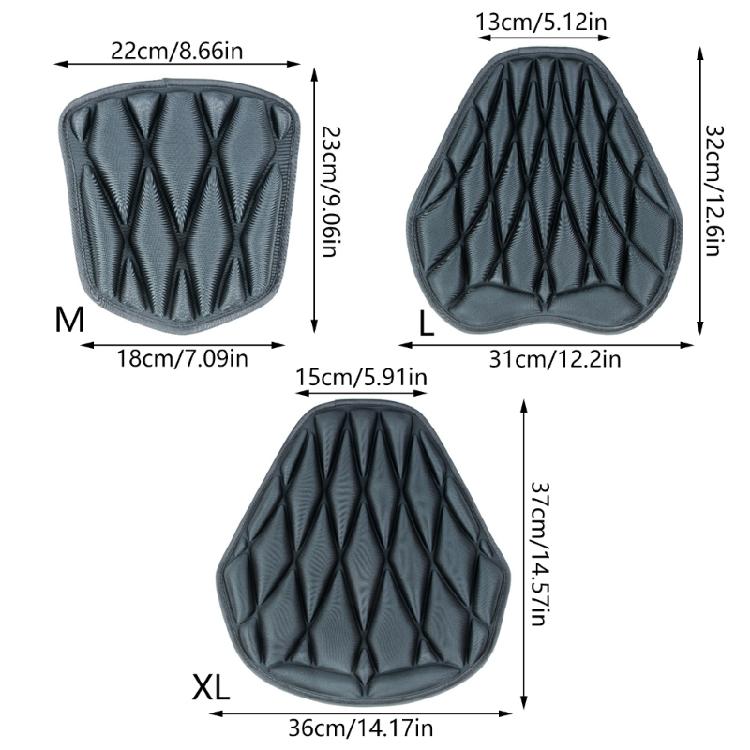 Thickened Breathable Cover Shock Absorption Seat Pad Cushion Motorcycle Seat Cover for Long Ride Motorbike Accessories