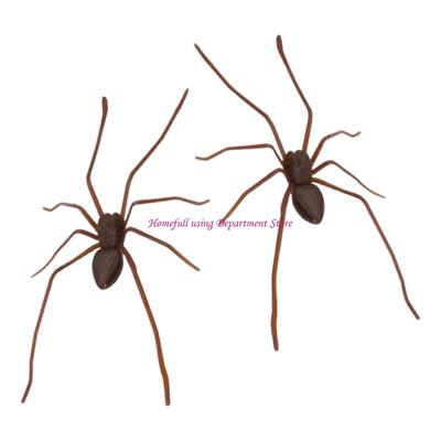 Realistic 3D Spiders Refrigerator Magnets Spiders Push Pin Fridge Magnets Decoration For Kitchen Garage Car