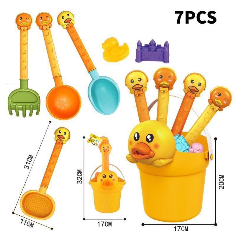 Interactive Spade Bucket Sandcastle Tools Construction Outdoors Toys Creativity