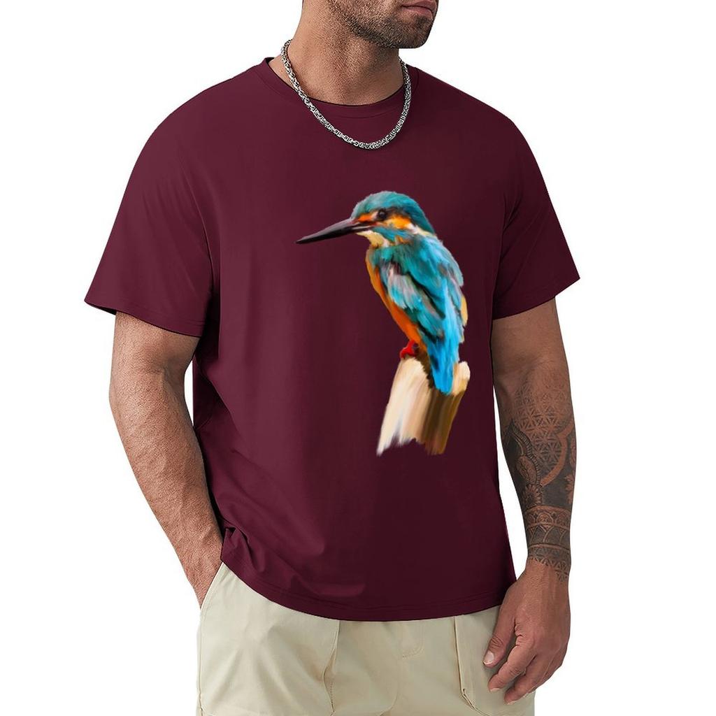 King Birb T-Shirt Shirts Graphic Tees Summer Clothes Graphic Tee Shirt Graphic Tees For Men