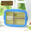Bento Box With Dividers And Sealed Compartments For Office And School Use