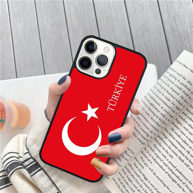 turkey turkish flag Coque Shell For iPhone 17 Air 15 16 14 13 12 Pro Max 11 Pro Max Plus Phone Case Cover