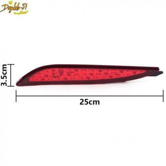 2pcs For Hyundai Elantra 2012-14 Rear Bumper Signal Reflector Lamp With Bulb