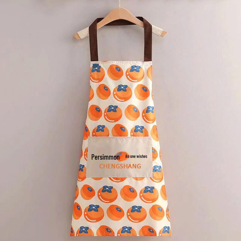 Waterproof Adult Half Apron - Oil-Proof, Dirty-Resistant, Wipable Kitchen Bib