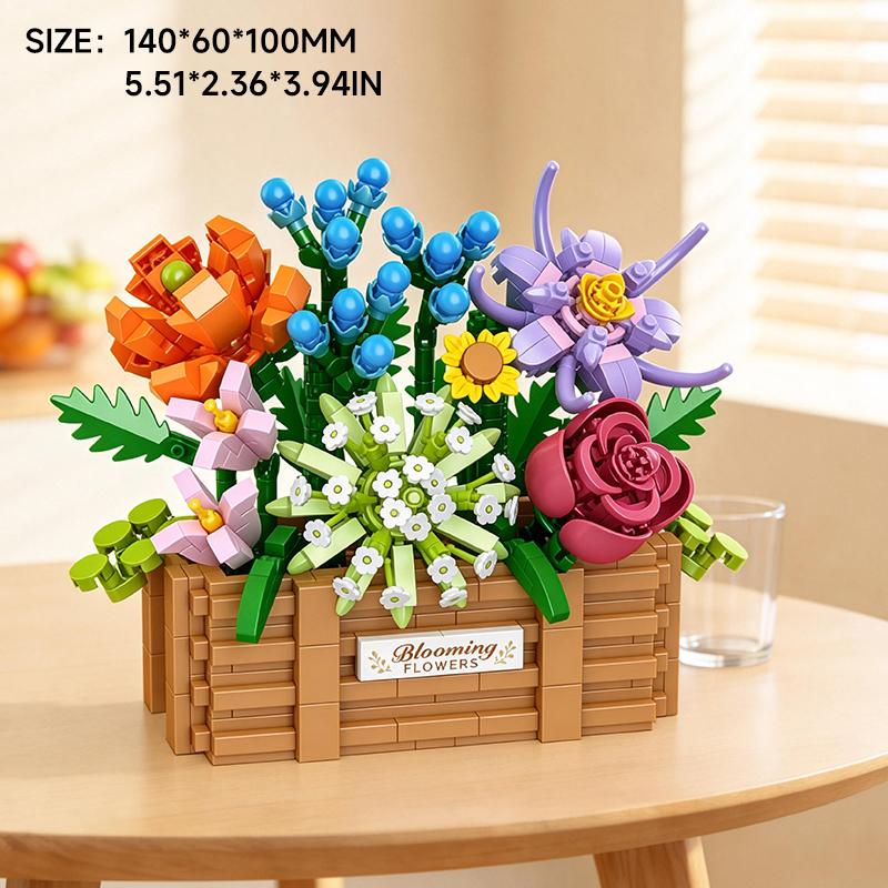 High-Quality Eternal High-Quality Flower High-Quality Building High-Quality Block High-Quality Flower High-Quality Basket High-Quality Ornament