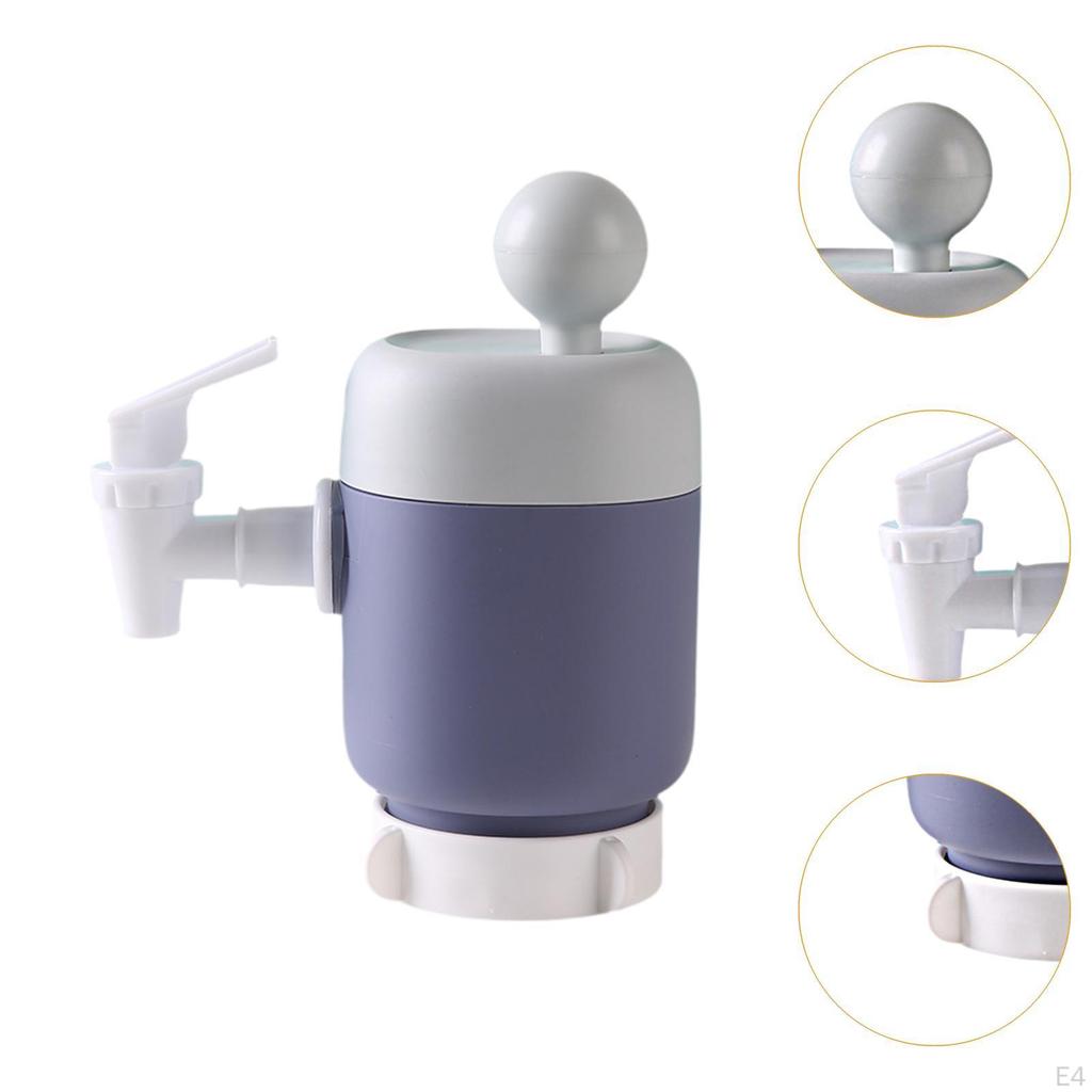 Pompe Distributeur de Jerrican d'Eau en Bouteille à Pression Manuelle de Remplacement 6,7x16,5cm Léger pour l'Extérieur