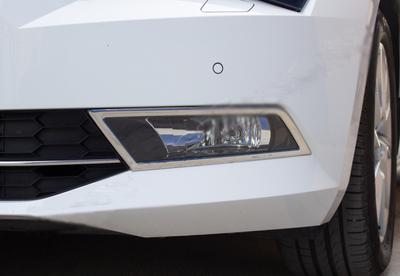 Fog Light Surround OmsaLine (2 Pcs, Stainless Steel) for Skoda Superb 2015-2024