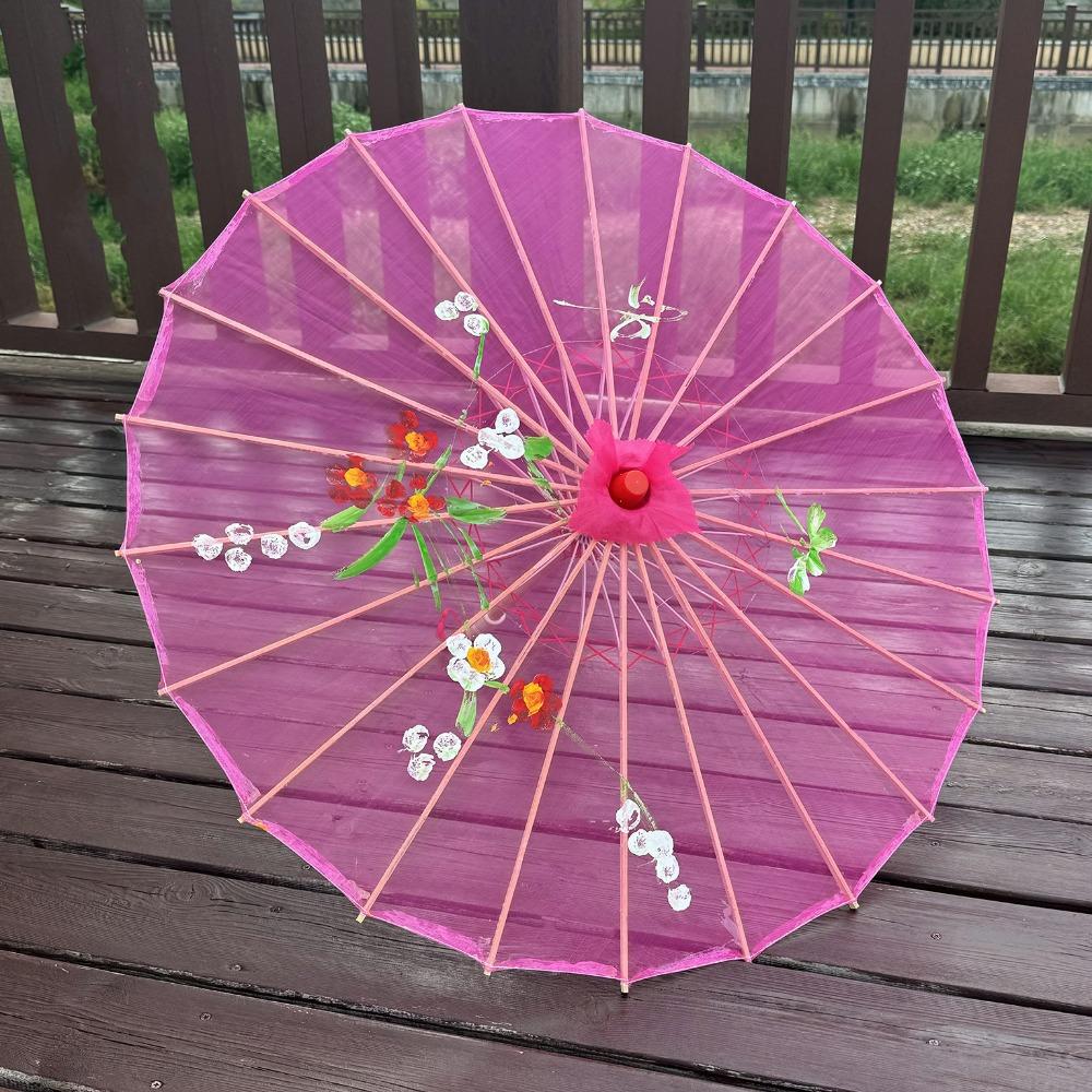 Chinese Antique Style Oiled Paper Umbrella Costumes Photography Umbrella  Bridesmaids Party Scenery