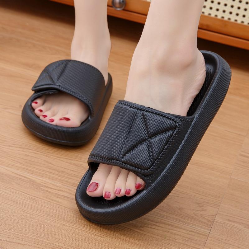 

Домашние тапочки для пар, платформа, слипоны, сандалии с открытым носком, мягкая подошва, легкая повседневная обувь, летние сандалии для прогулок по городу, пляжные сандалии, сандалии 38