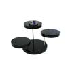Acrylic Three-Tier Rotating Ring Display Stand