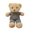 Plush Teddy Bear Doll in Hoodie - Sitting Version, High-Grade Wedding Toy