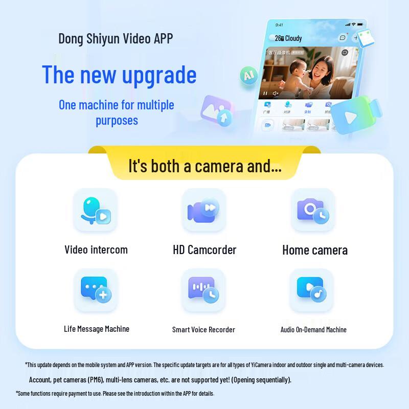 EZVIZ C6cAI 4K 8MP Indoor PTZ Wi-Fi Security Camera with 64GB Card (CN version)