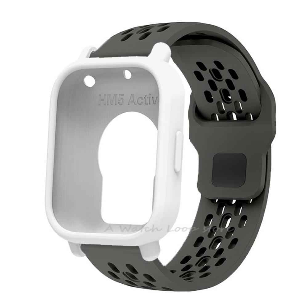 Band+Case For Redmi Watch 5 Active Silicone Strap Cover Sport Wristband Correa For Redmi Watch 5Lite Band Shell Suit Accessories