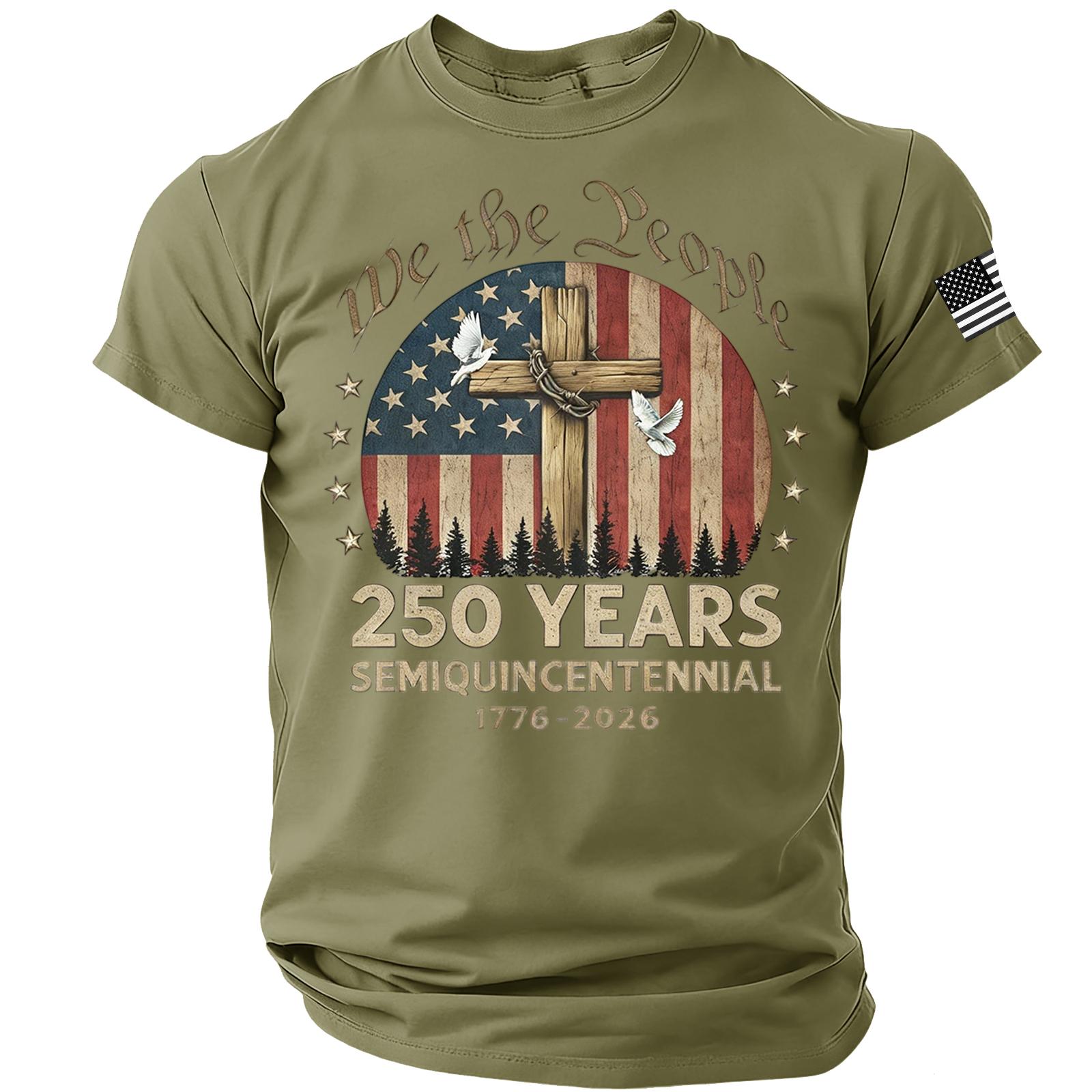 Men s Casual Round Neck Lightweight Breathable Short-Sleeve Top L