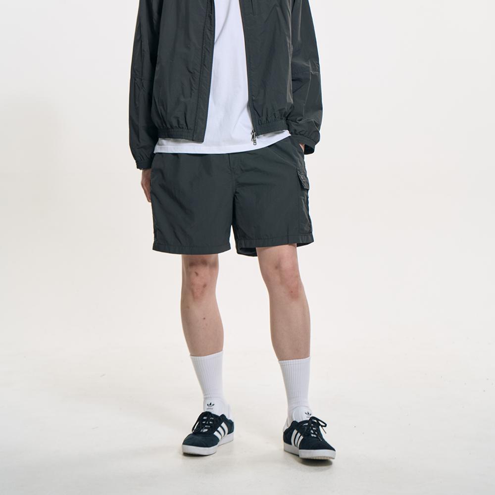 CLEVER FIELD Clv Pocket Utility Shorts [Charcoal]