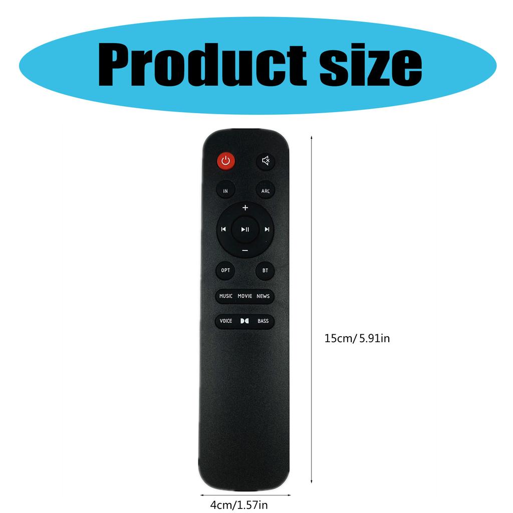 Replacement Remote Control For JBL Cinema SB190 2.1 Sound Bar For Home Theater Sound Bar SB120 SB140 SB170