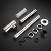 304 Stainless Steel Bathroom Siphon Sink Drain Pipe Basin Drain Siphon Nickel/Chrome Basin Bottle Trap Drain Set Accessories