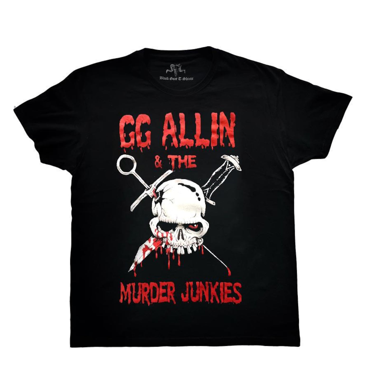 Gg allin punk rock T shirt 2XL