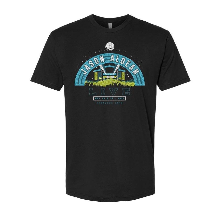 Jason Aldean Bonnaroo Farm Tee Size S-5XL Reprint Unisex T-Shirt XXXXL
