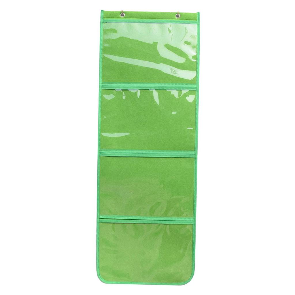 Kindergarten Painting Hanging Bag Small Display Pouch Wall Hanging Bag Artwork Organizer Pouch Paper Organizer Painting Bag
