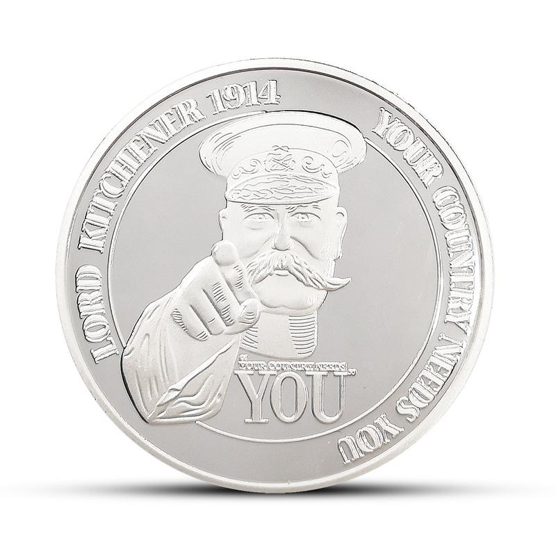 

Памятная монета Победы в Первой мировой войне. Военная памятная монета. Коллекционная монета. серебряный