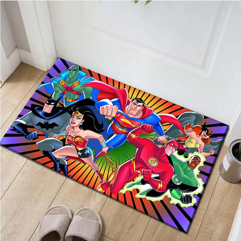 

1pc Office Carpet Chair Mats Superhero Adventures Perfect for Office Chairs, Living Rooms, Or Bedrooms,Polyester Carpet.HDT127 60cm by 90cm
